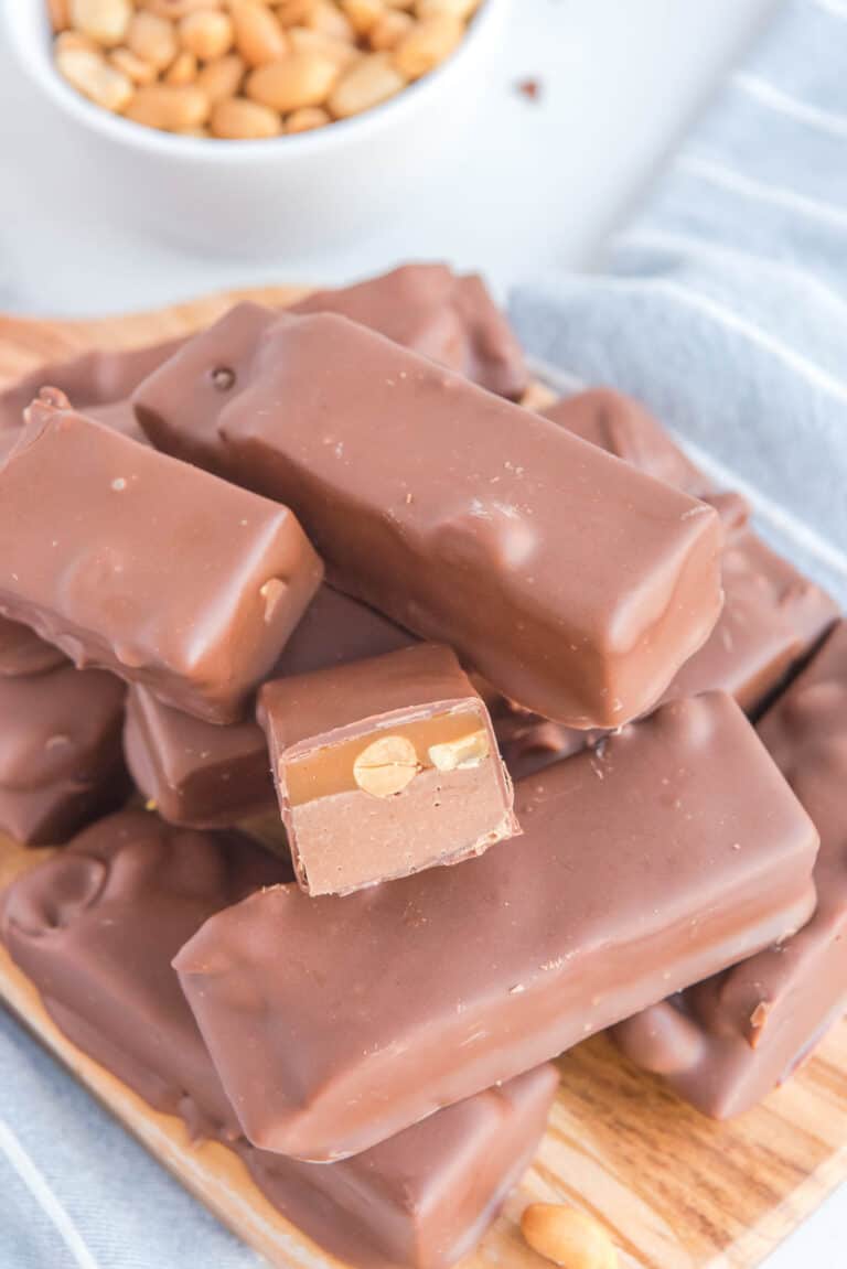 Homemade Snickers Bars CopyKat Recipes