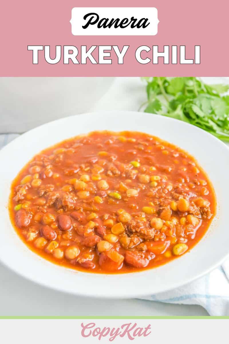 Panera Turkey Chili Copykat Recipes