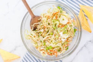 Asian slaw premix  for copycat Applebee's chickenhearted  wonton tacos.