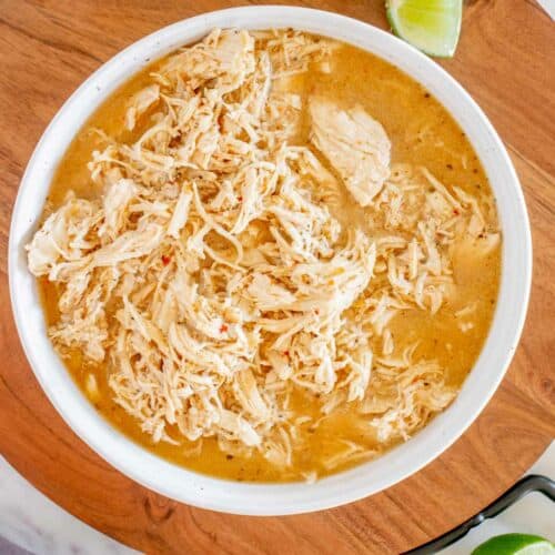 Cafe Rio Chicken Recipe - Crockpot Shredded Chicken Tacos