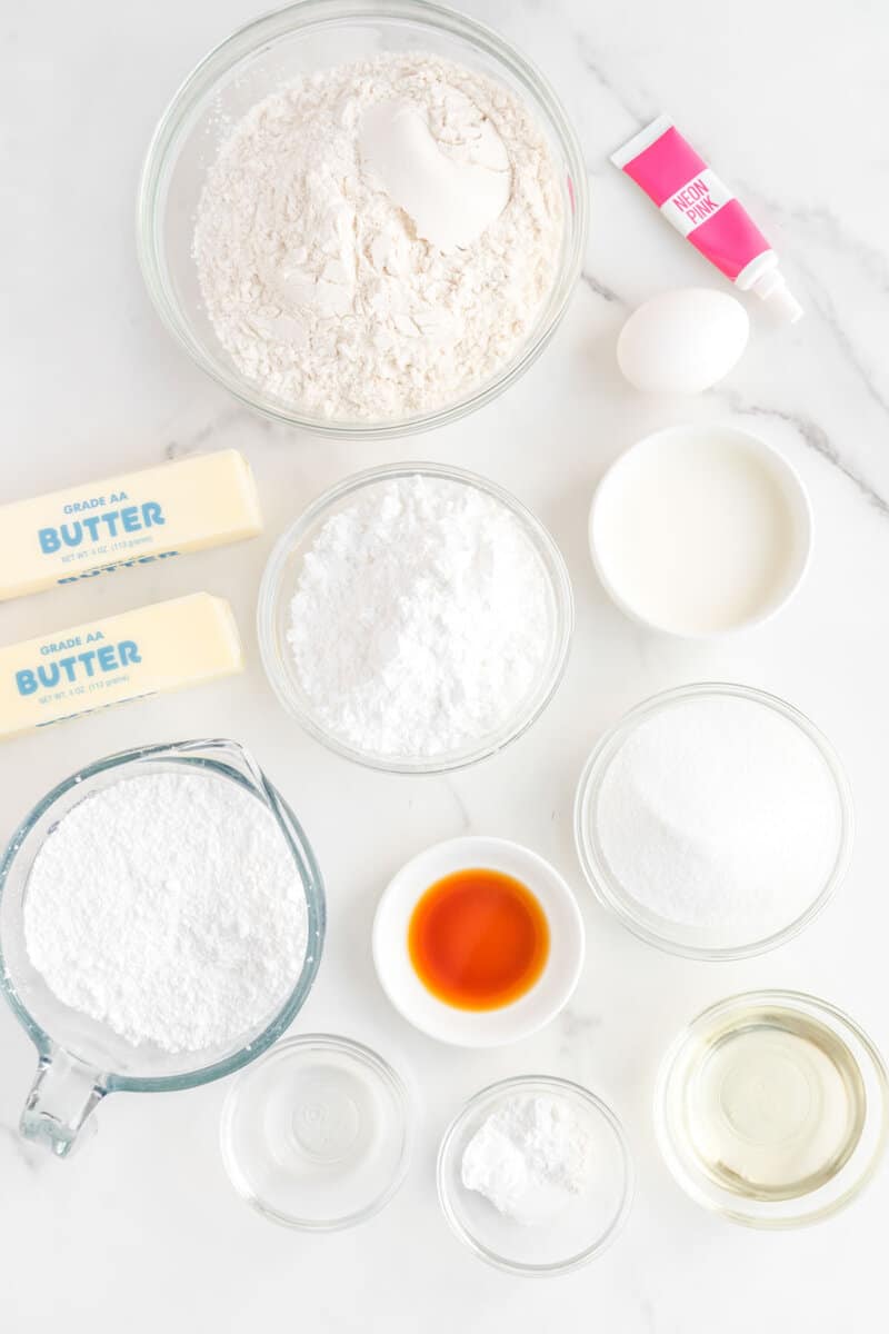 Copycat Crumbl sweetener  cooky  ingredients.