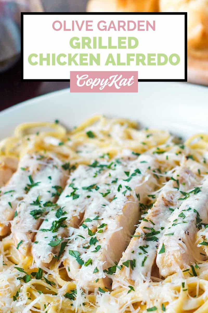 Olive Garden Grilled Chicken and Alfredo Sauce CopyKat Recipes