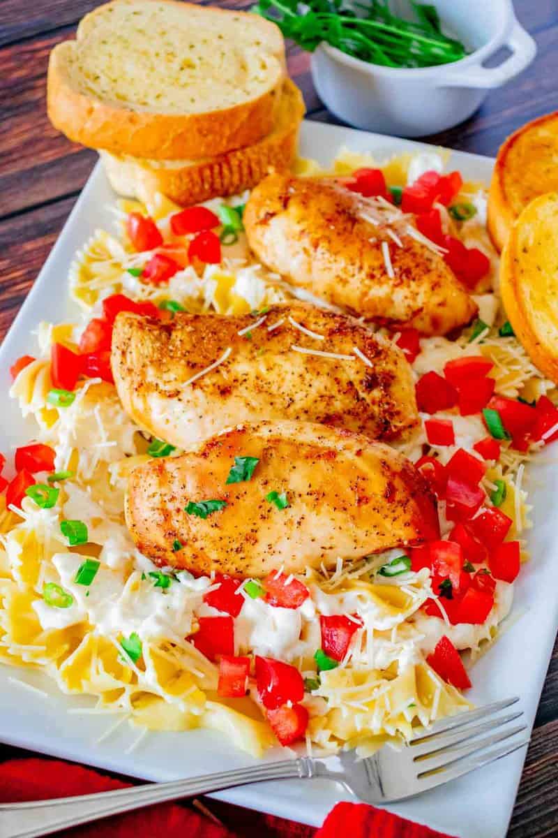 Fideos de pollo cajún con chile – Recetas CopyKat – Astro Recetas