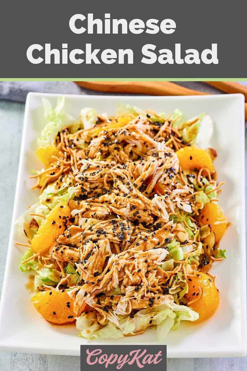 Chinese Chicken Salad - CopyKat Recipes
