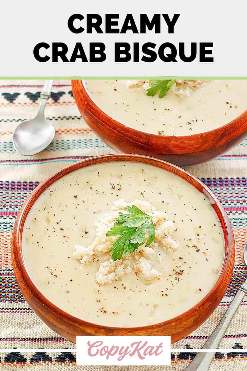 Creamy Crab Bisque CopyKat Recipes Tasty Made Simple