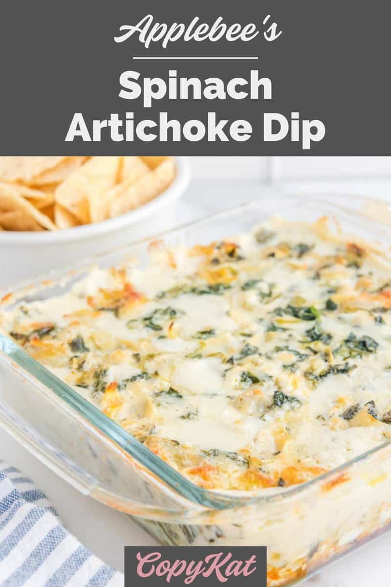 Applebee's Spinach Artichoke Dip - CopyKat Recipes
