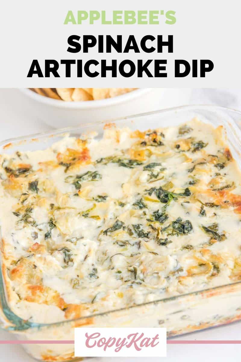 Applebee's Spinach Artichoke Dip CopyKat Recipes Tasty Made Simple