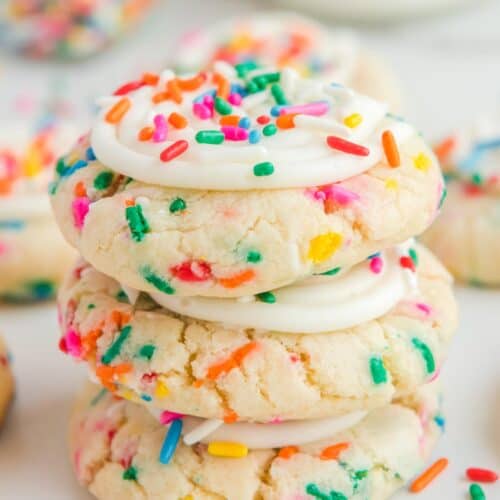 Crumbl Birthday Cake Cookies - CopyKat Recipes