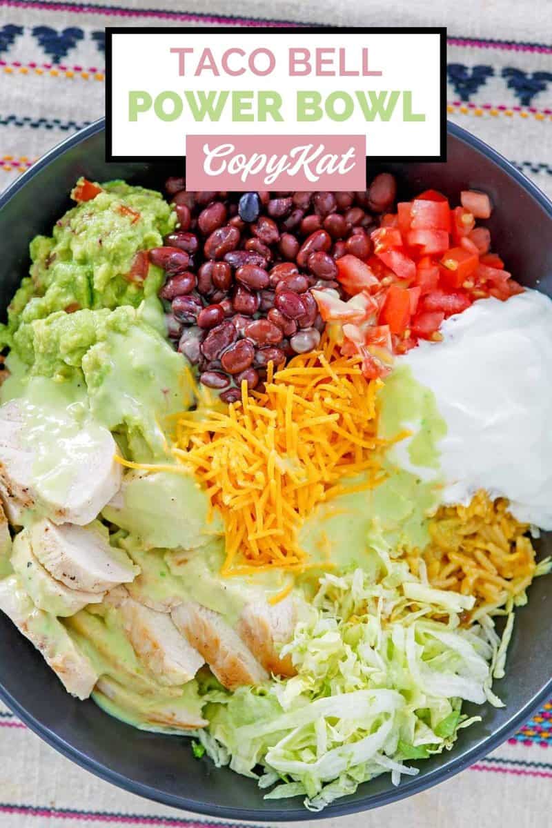 Taco Bell Power Bowl - CopyKat Recipes