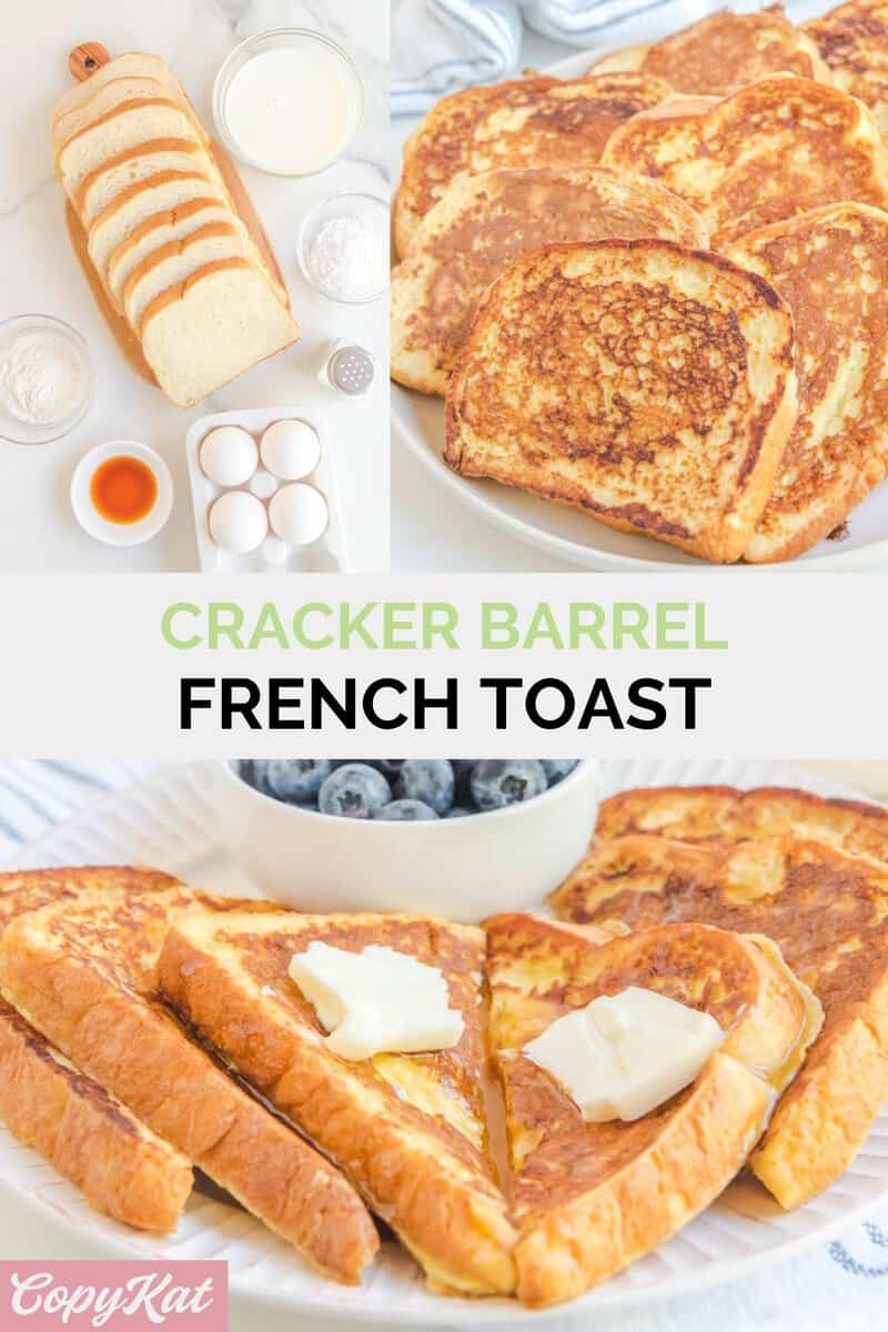 Cracker Barrel French Toast - CopyKat Recipes