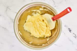 Copycat Saltgrass Steakhouse honey butter mixture in a bowl.