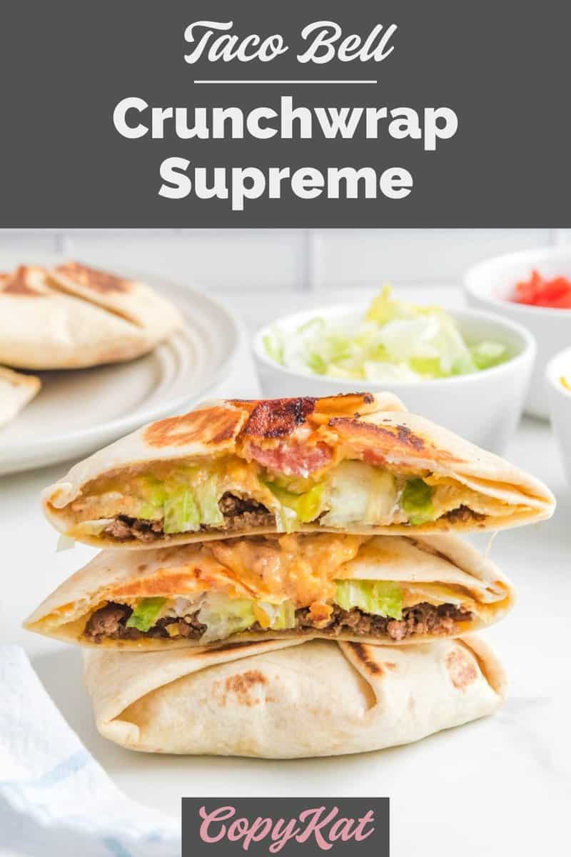 How to Make a Taco Bell Crunchwrap at Home - CopyKat Recipes