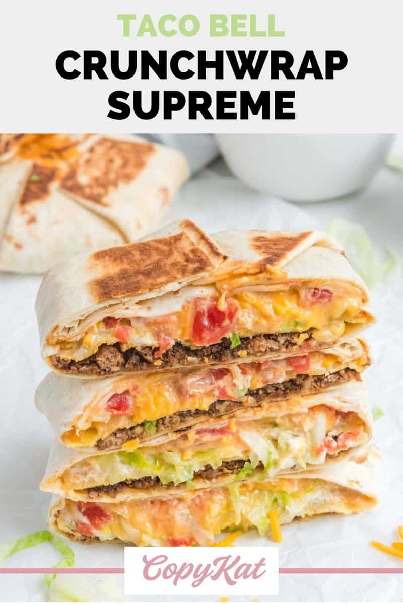 How to Make a Taco Bell Crunchwrap at Home - CopyKat Recipes