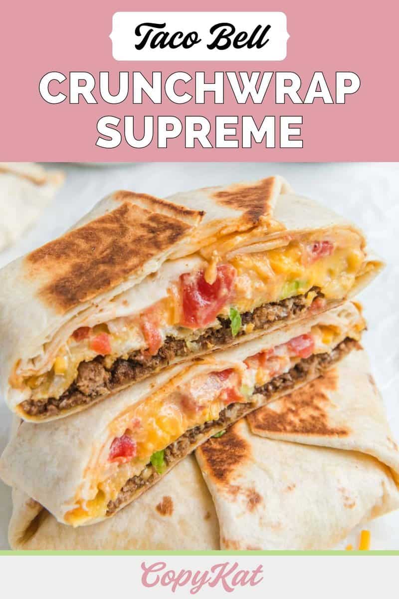 How To Make A Taco Bell Crunchwrap At Home - CopyKat Recipes