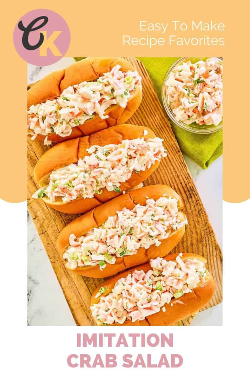 Easy Imitation Crab Seafood Salad CopyKat Recipes