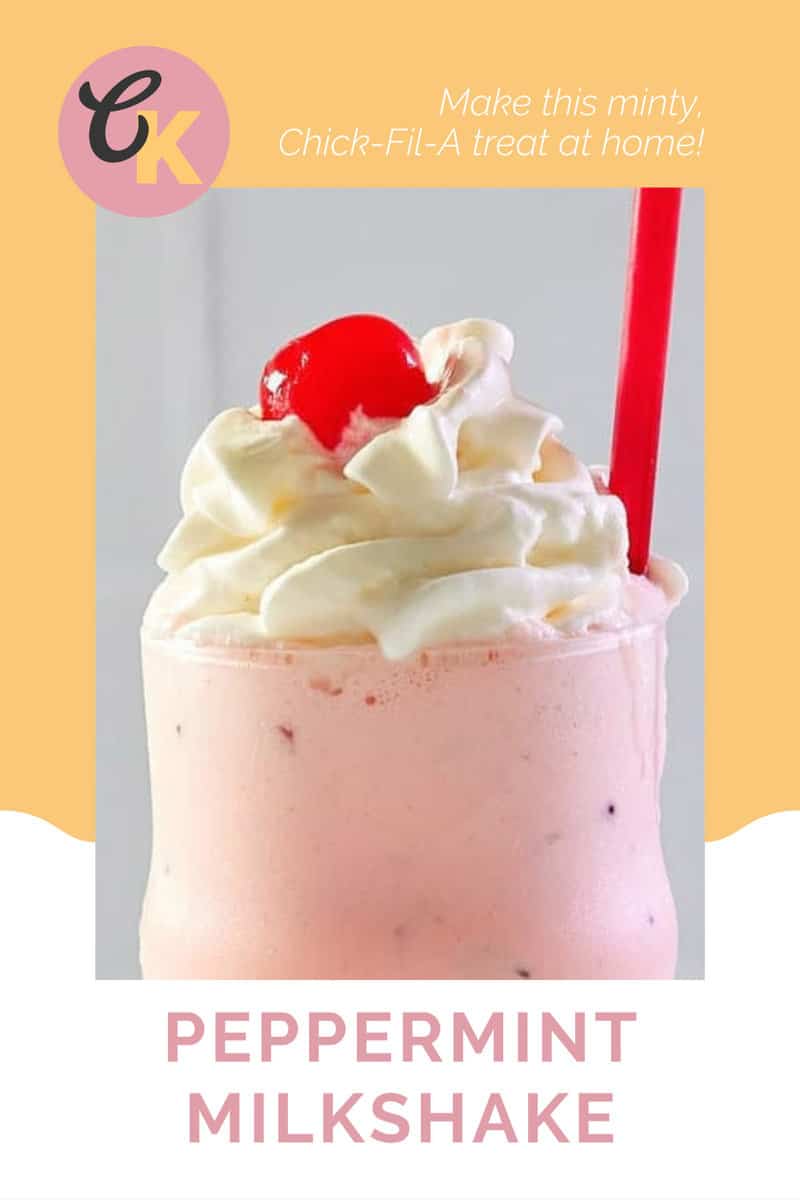 Chick Fil A Peppermint Milkshake CopyKat Recipes