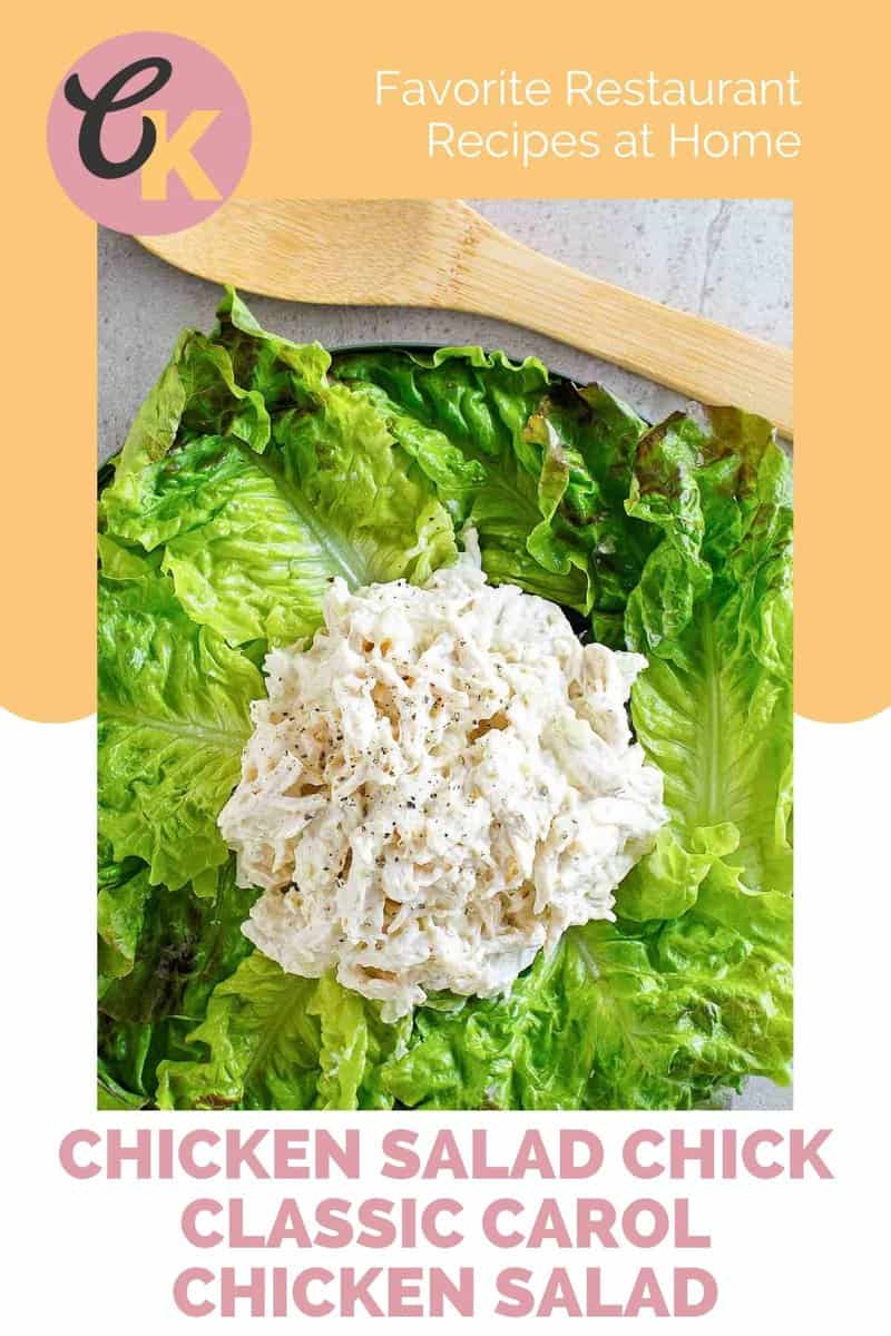 Chicken Salad Chick Classic Carole Chicken Salad Recipe - CopyKat Recipes