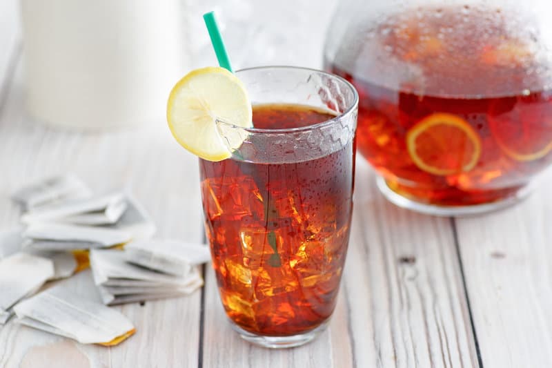 Copycat McDonald's sweet tea and tea bags.