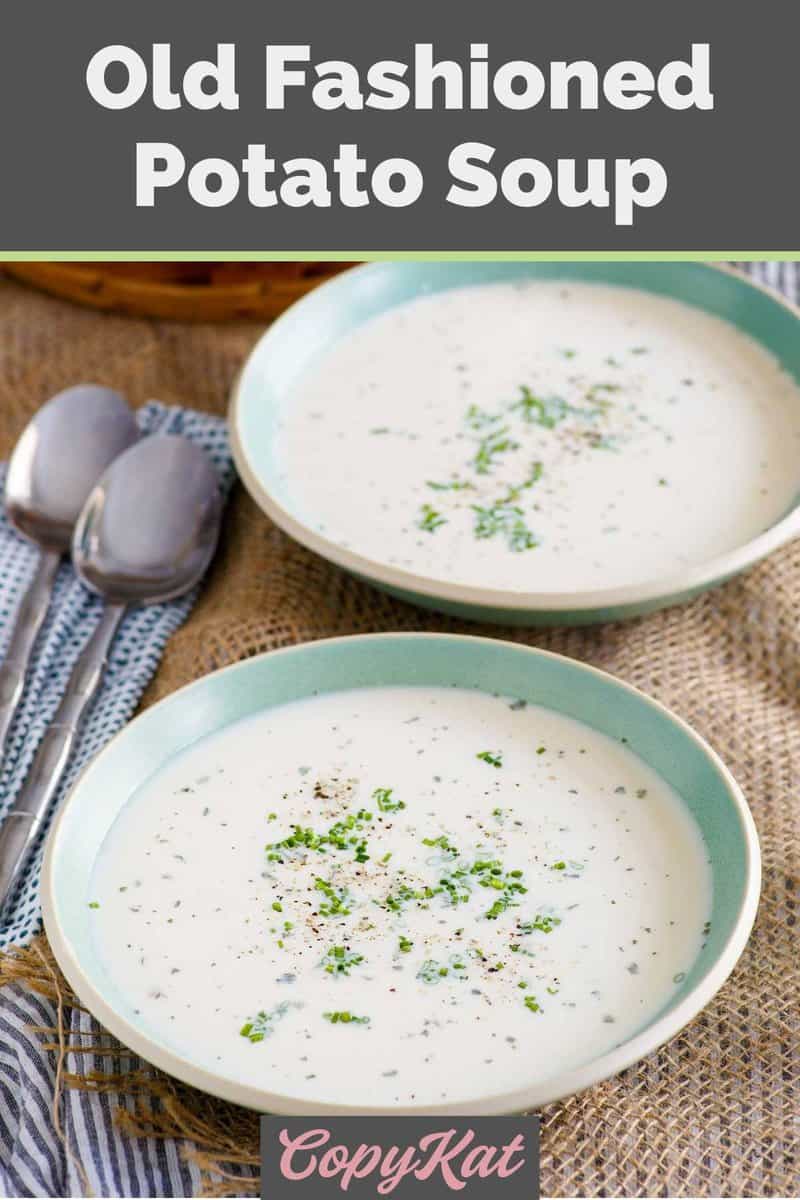 Grandma's Old Fashioned Potato Soup - CopyKat Recipes