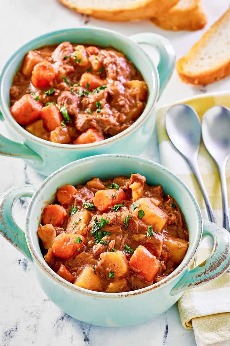 Best Ever!} Slow Cooker Beef Stew Recipe - Belly Full