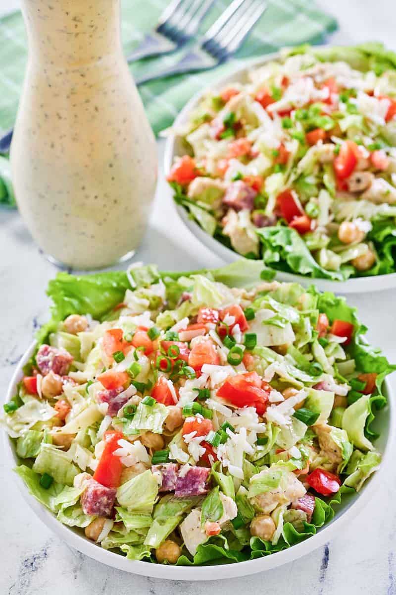 Easy Food Processor Chopped Salad Recipe & Tips