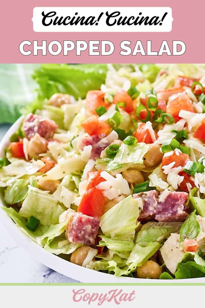 Cucina! Cucina! Chopped Salad - CopyKat Recipes