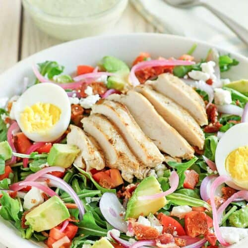 Copycat Panera Green Goddess Cobb Salad Recipe - CopyKat Recipes