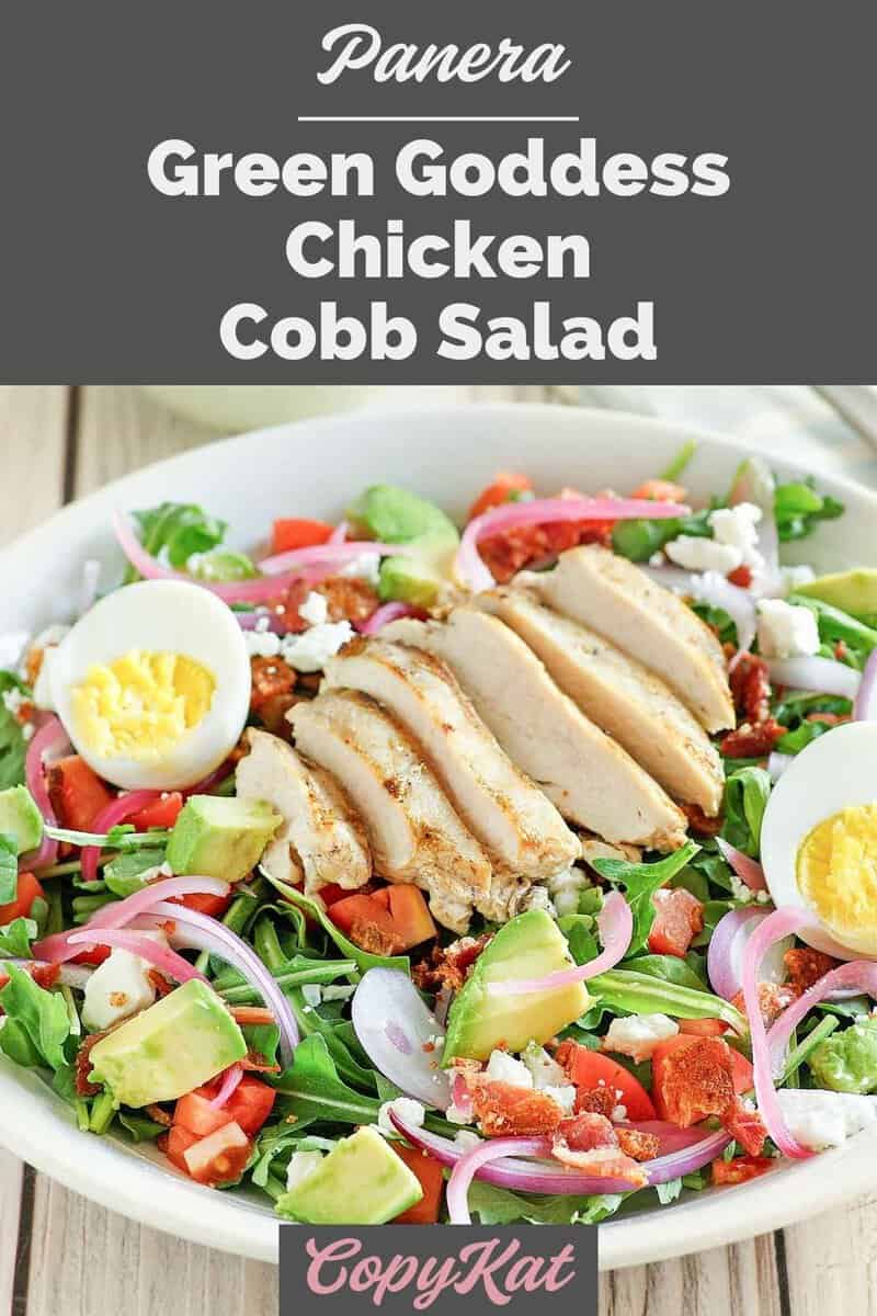 Copycat Panera Green Goddess Cobb Salad Recipe - CopyKat Recipes