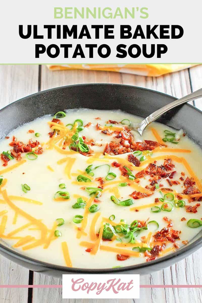 Bennigan's Ultimate Baked Potato Soup - CopyKat Recipes