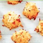 A few homemade coconut macaroons.