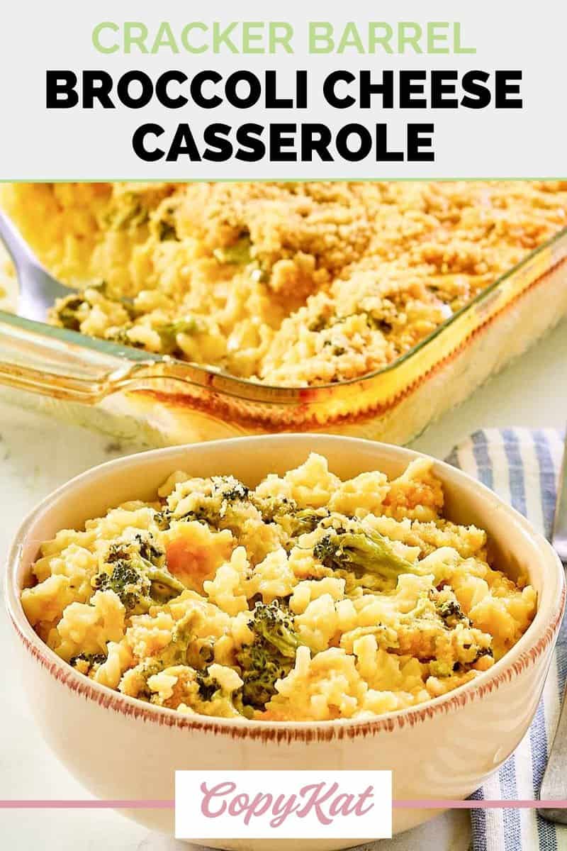 Cracker Barrel Broccoli Cheese Casserole CopyKat Recipes
