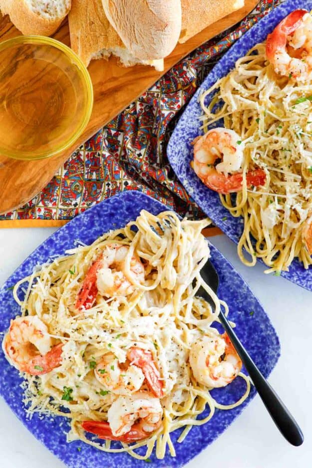 Copycat Olive Garden Shrimp Alfredo CopyKat Recipes