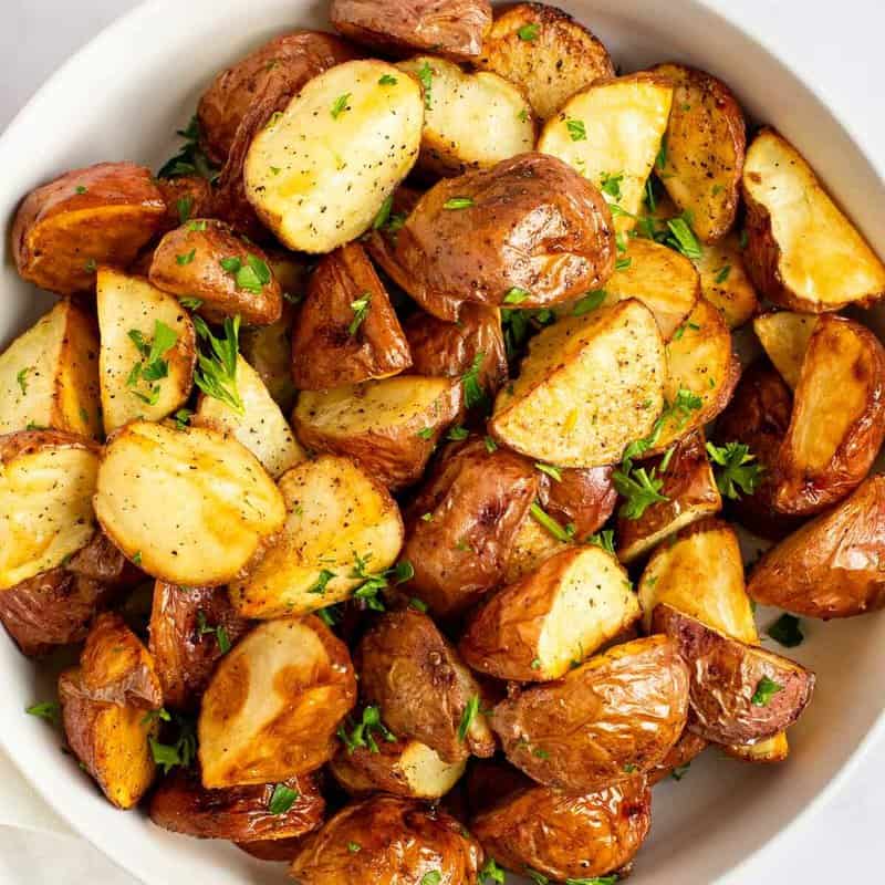 Roasted Red Potatoes Recipe (Only 3-Ingredients)