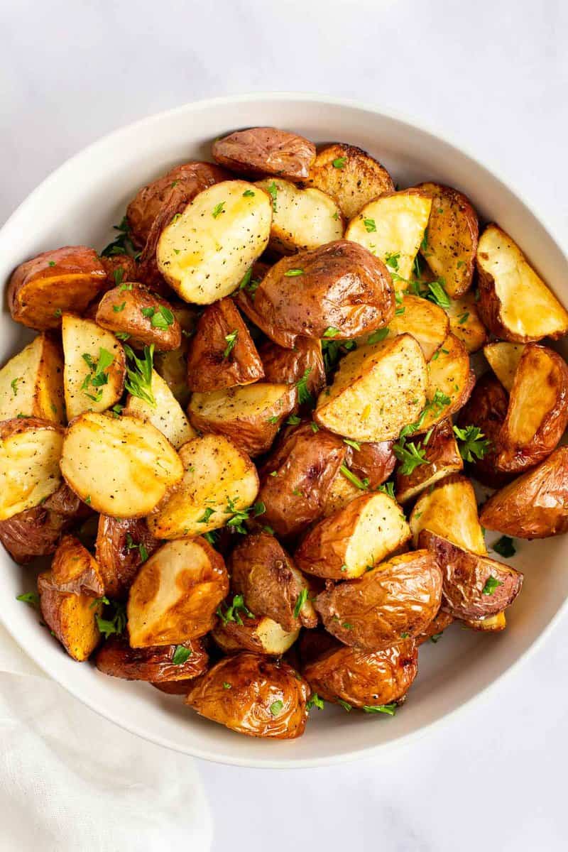 Easy Oven Roasted Red Potatoes 
