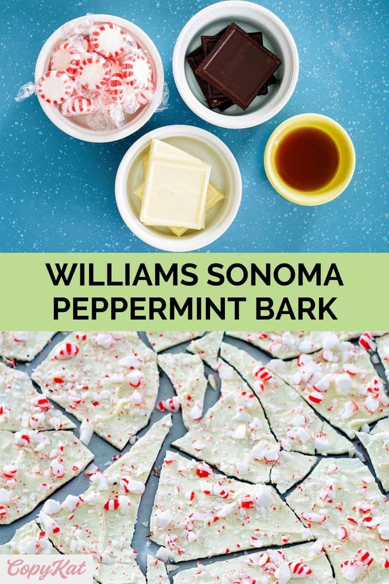 Williams Sonoma Peppermint Bark - CopyKat Recipes