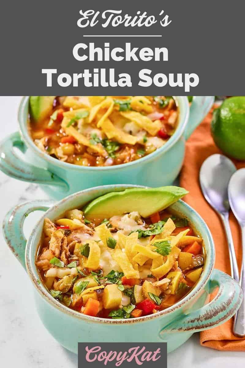 Copycat El Torito Chicken Tortilla Soup Recipe - CopyKat Recipes