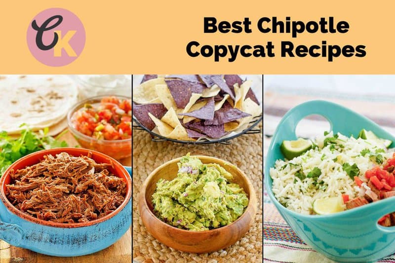 Copycat Chipotle barbacoa, guacamole, and cilantro lime rice.