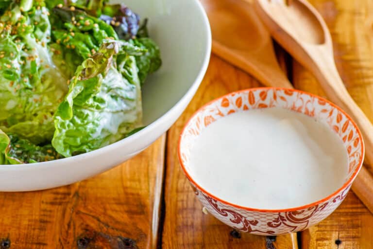 Homemade Japanese Miso Salad Dressing