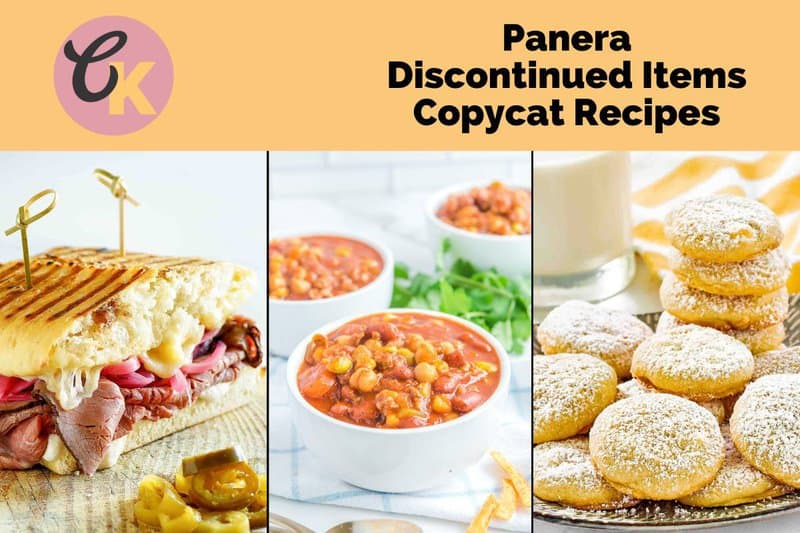 Copycat Panera sandwich, soup, and cookies.