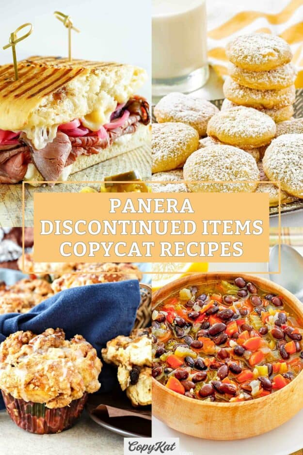 Panera Discontinued Items CopyKat Recipes