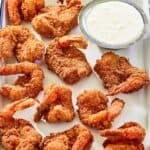 Copycat Red Lobster coconut shrimp and dipping sauce.