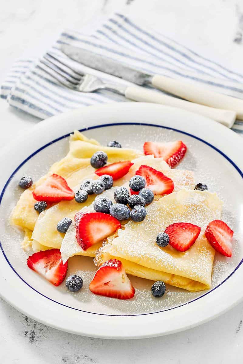 IHOP Fresh Berry Crepes