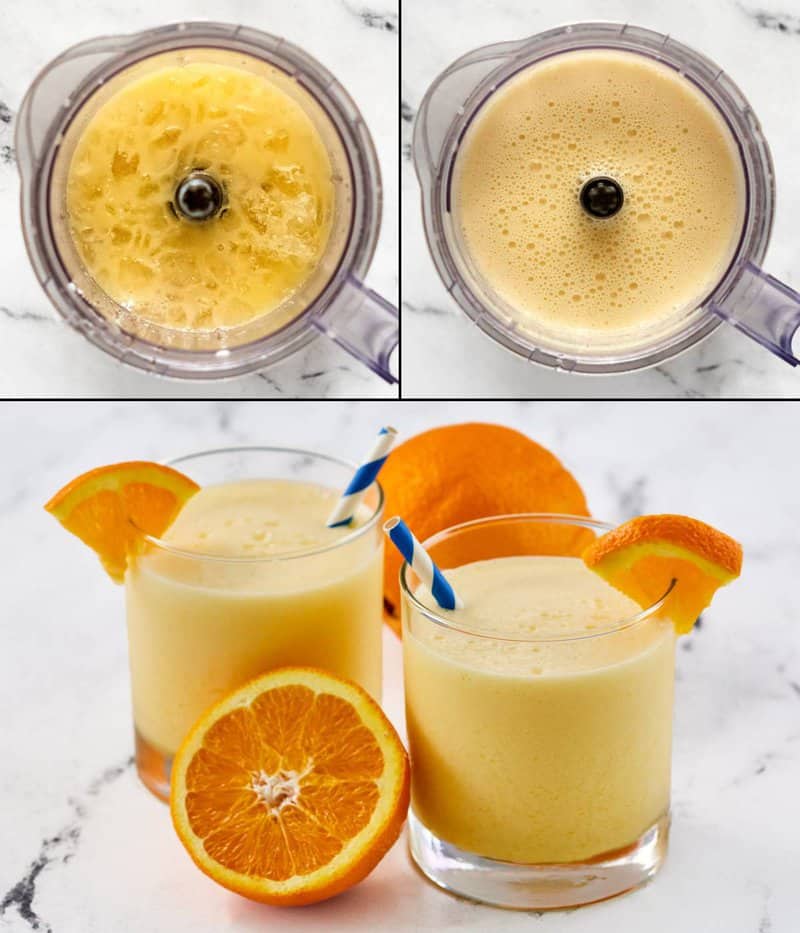 Making copycat orange julius.