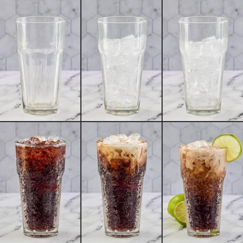 Making a copycat Sonic Dirty Dr. Pepper drink.