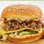 A big mac sloppy joe.