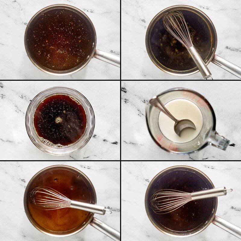 Making copycat Teriyaki Madness teriyaki sauce.