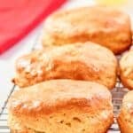 Homemade Bojangles buttermilk biscuits.