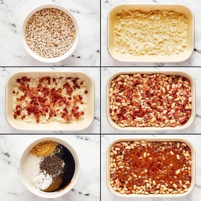 Making copycat Durgin Park Boston baked beans.