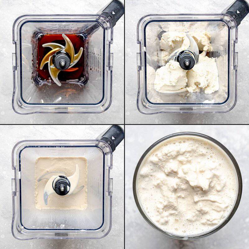 Making a copycat Chick-fil-A frosted coffee.