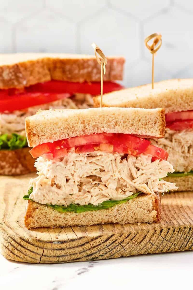 Copycat chicken salad chick barbie q chicken salad sandwich.